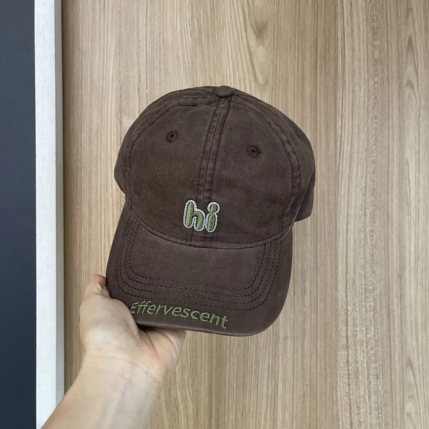 Children's Beanies White Easy Wash Baseball Caps - Image 2