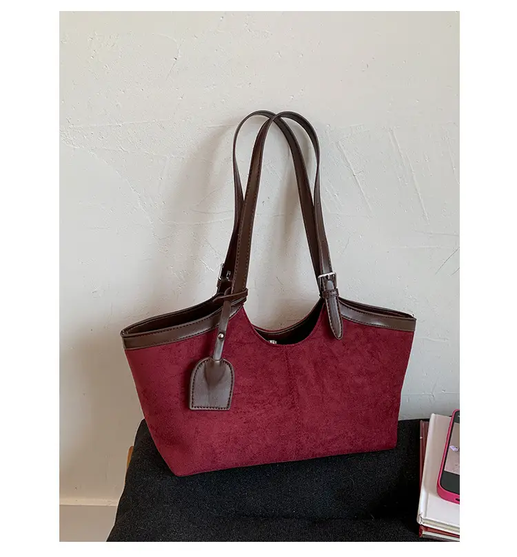 Women's Cross-Border Shoulder Bag Large Capacity Tan — feature 21