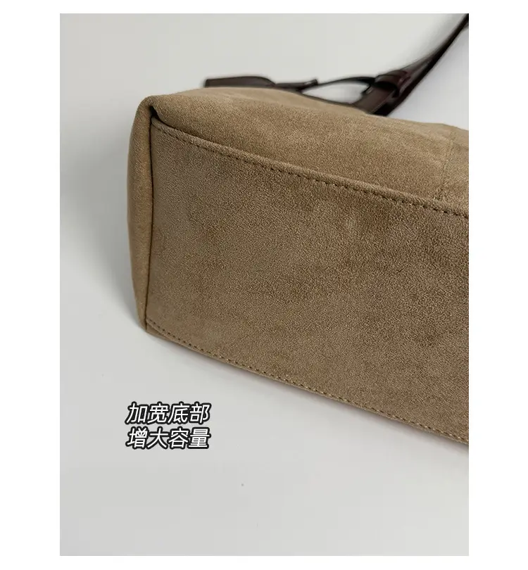 Women's Cross-Border Shoulder Bag Large Capacity Tan — feature 7