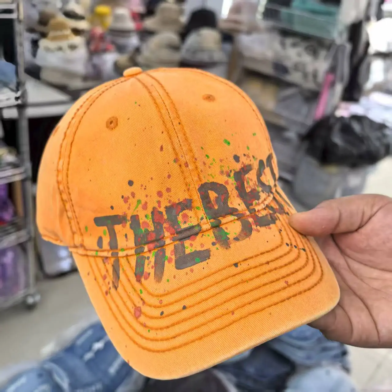 Red Cartoon Print Baseball Cap for Men Women - Image 8