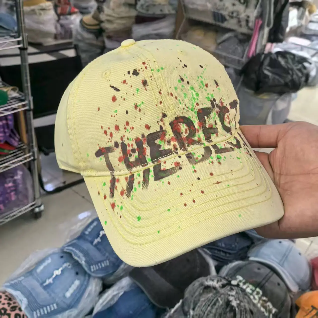 Red Cartoon Print Baseball Cap for Men Women - Image 10