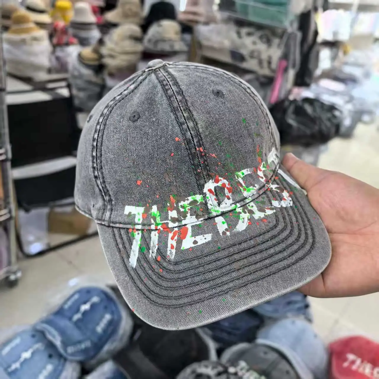Red Cartoon Print Baseball Cap for Men Women - Image 11