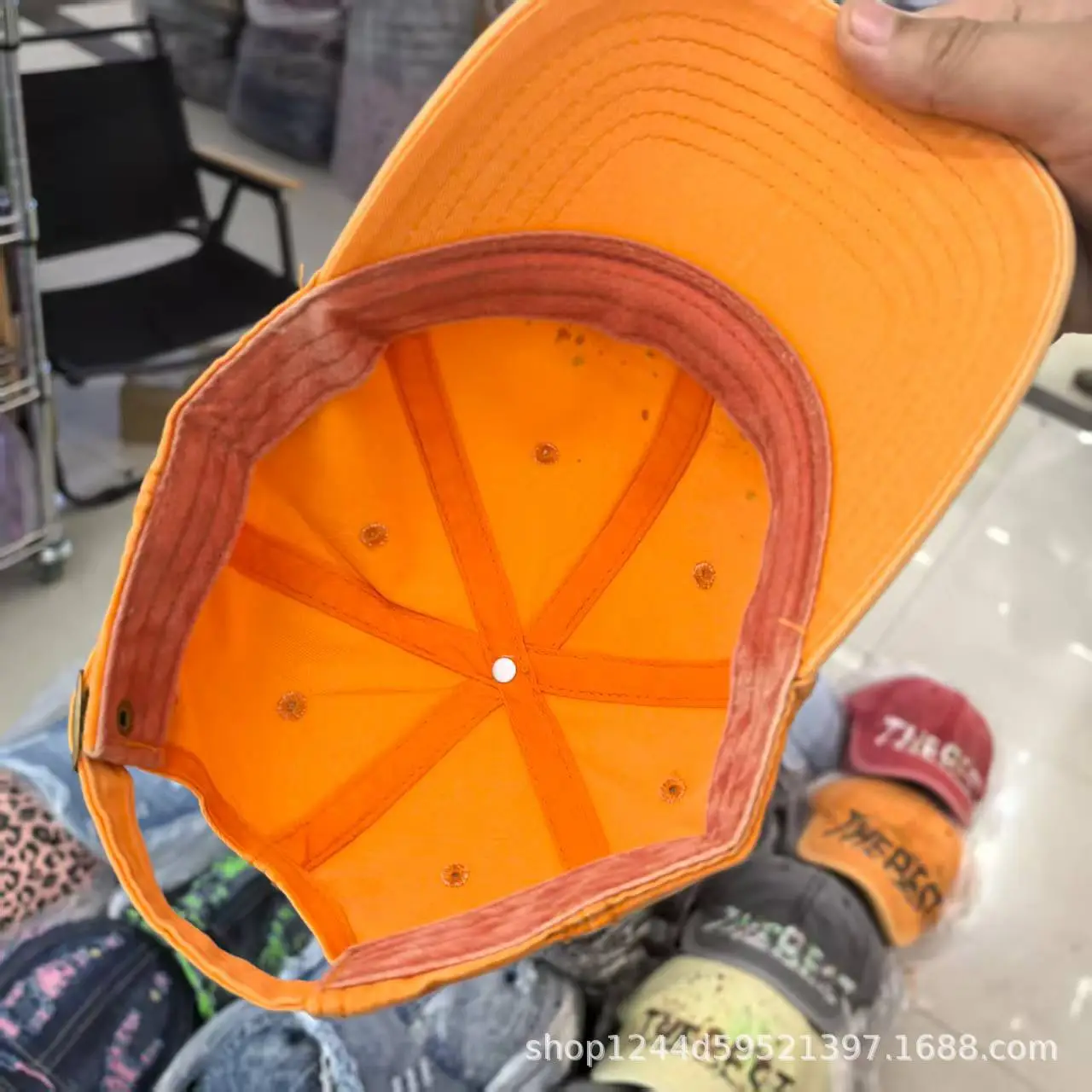 Red Cartoon Print Baseball Cap for Men Women — feature 10