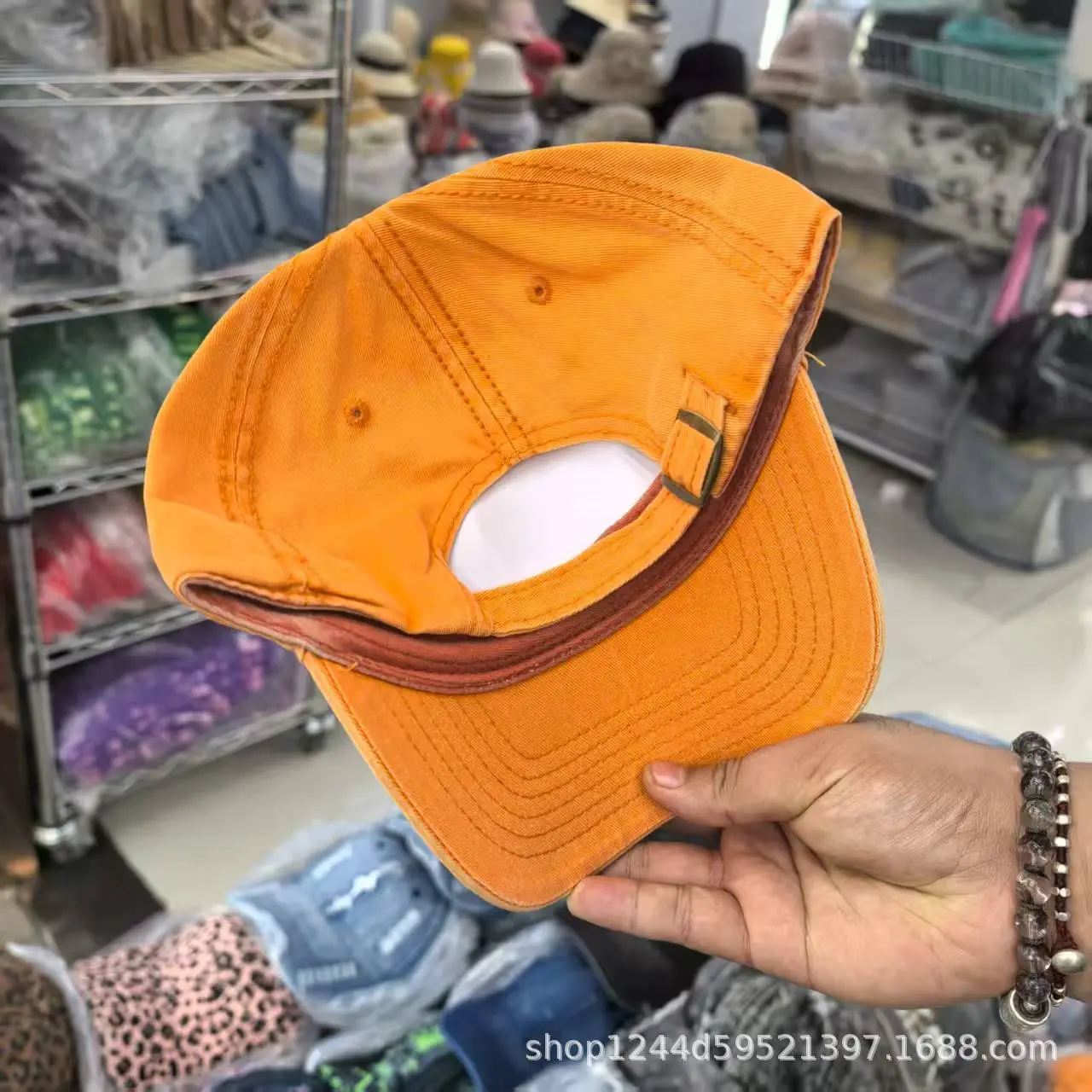 Red Cartoon Print Baseball Cap for Men Women — feature 9