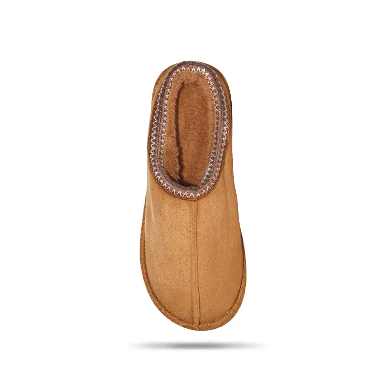 Foreign Trade Winter Cotton Slippers for Men, Thick-Soled, Warm, Indoor Home Cotton Shoes, Fleece-Lined, Wholesale, Cold-Adhesive Shoes, High-Top — feature 16