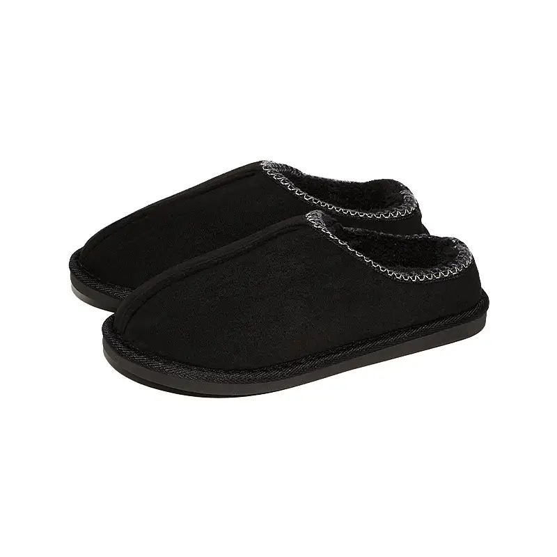 Foreign Trade Winter Cotton Slippers for Men, Thick-Soled, Warm, Indoor Home Cotton Shoes, Fleece-Lined, Wholesale, Cold-Adhesive Shoes, High-Top — feature 19
