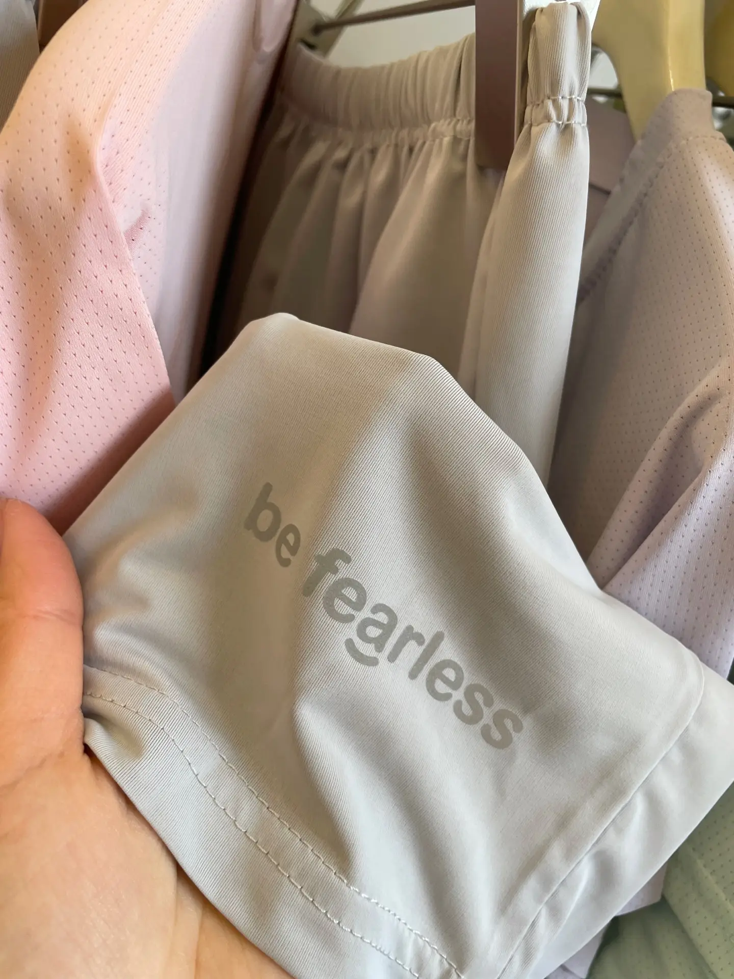 Kids Ice Mesh Short Sleeve Suit White Gray — feature 19
