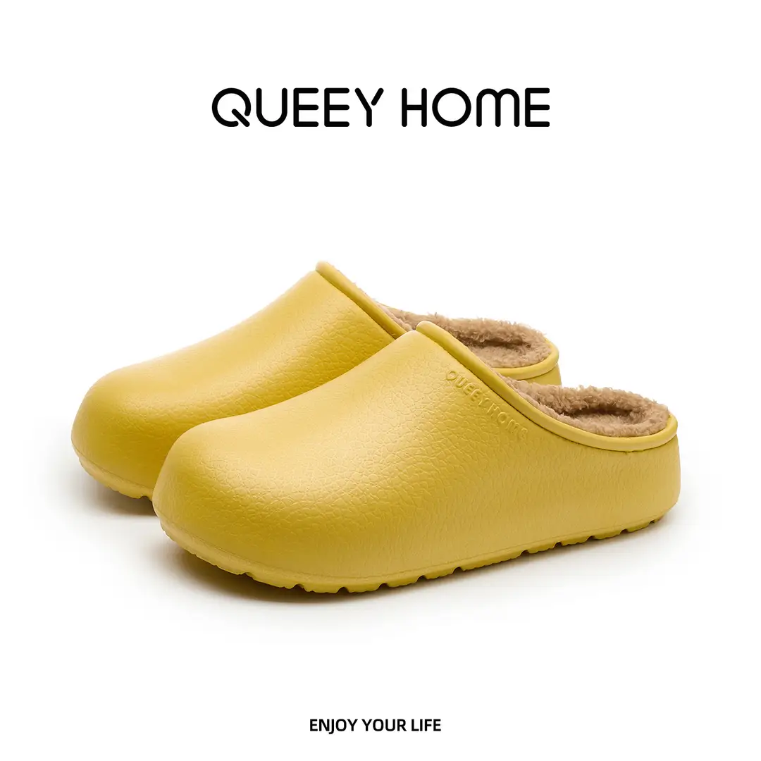 Birkenstock-Style Cotton Slippers for Women, Winter 2026 New Model, Antibacterial, Non-Slip, Thick-Soled, Warm, Waterproof, Suitable for Men to Wear Outside - Image 3