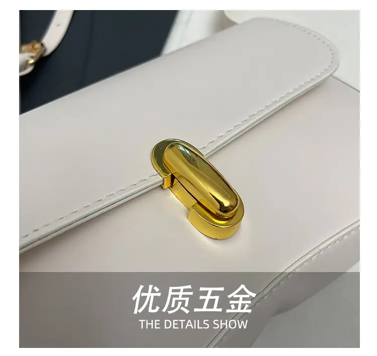 Korean Style Women's Pink Black White Shoulder Bag — feature 7