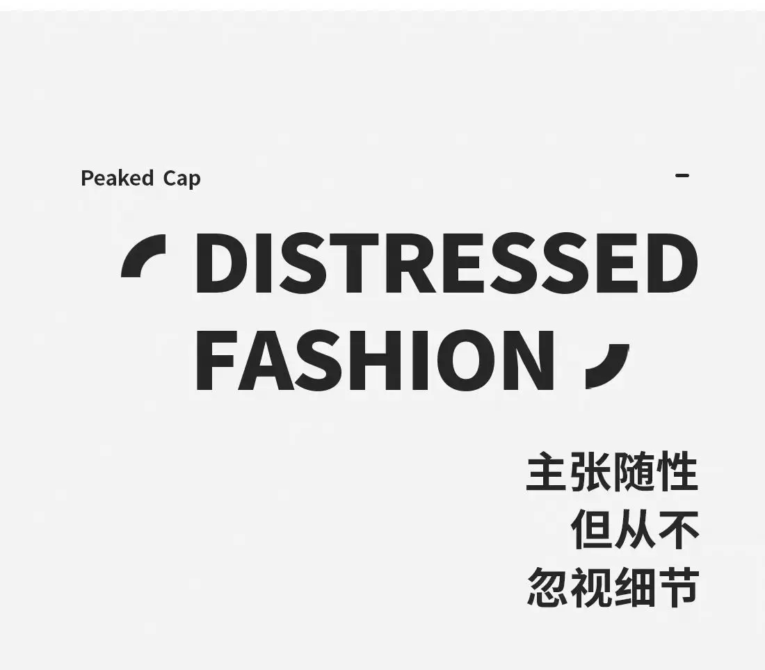 Men Denim Ripped Baseball Cap Spring Summer Street Fashion — feature 6