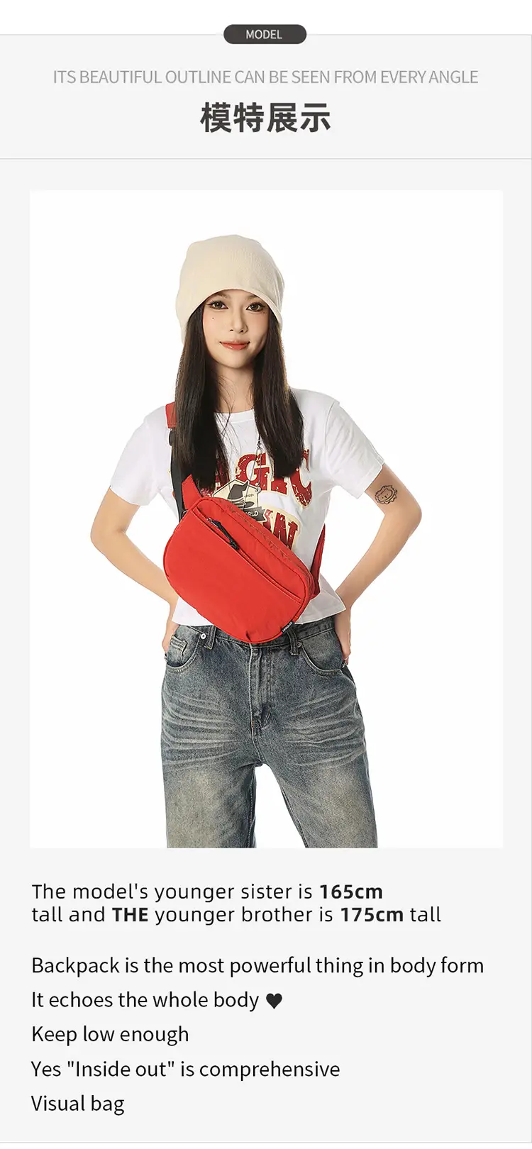 Red Lightweight Crossbody Bag for Women 2025 — feature 7