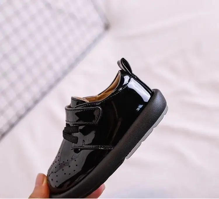 Baby Leather Shoes Black 1-3Yrs Non-Slip — feature 9