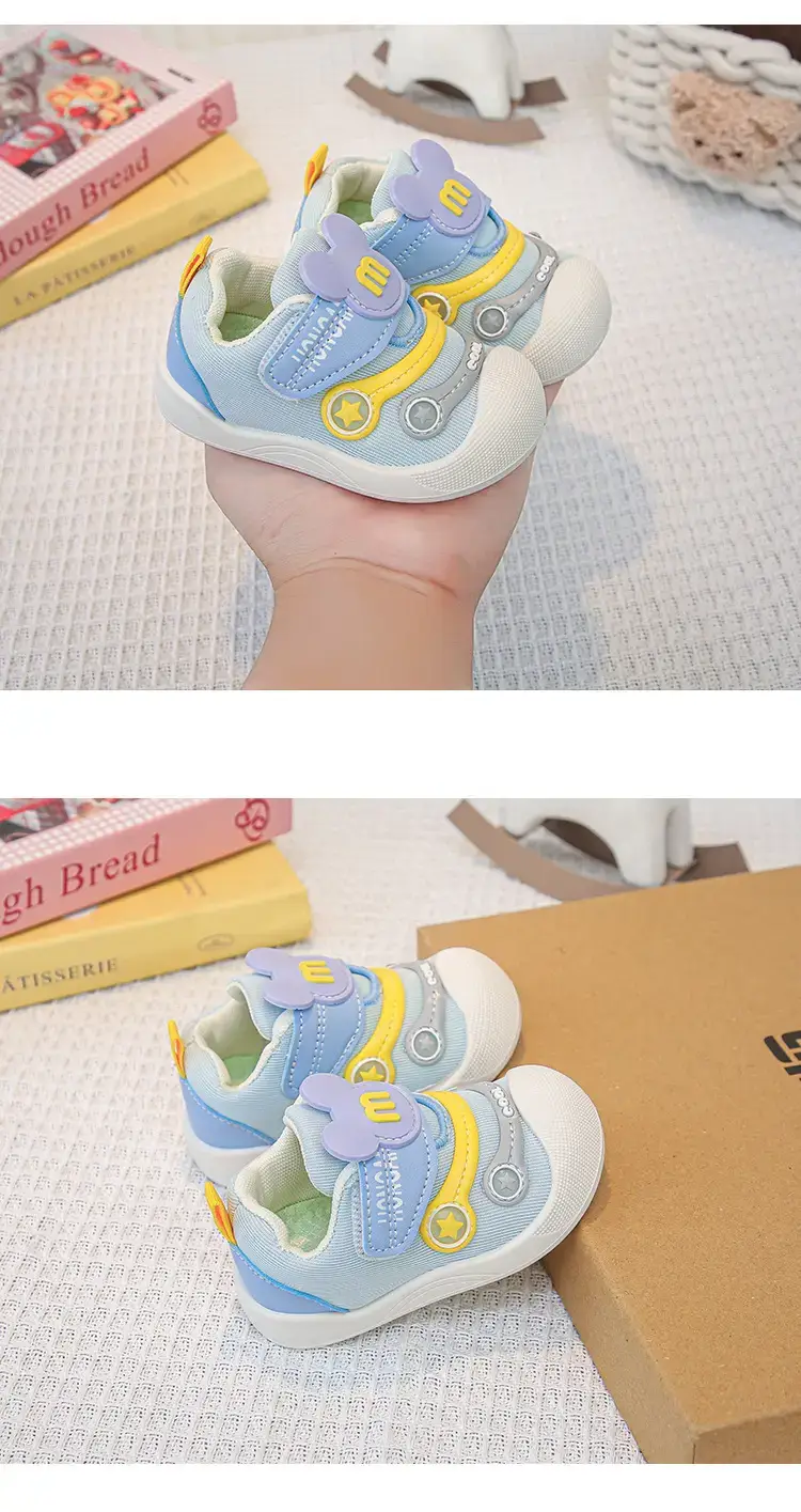 Pink Cartoon Baby Slip-On Shoes for Toddler β feature 12