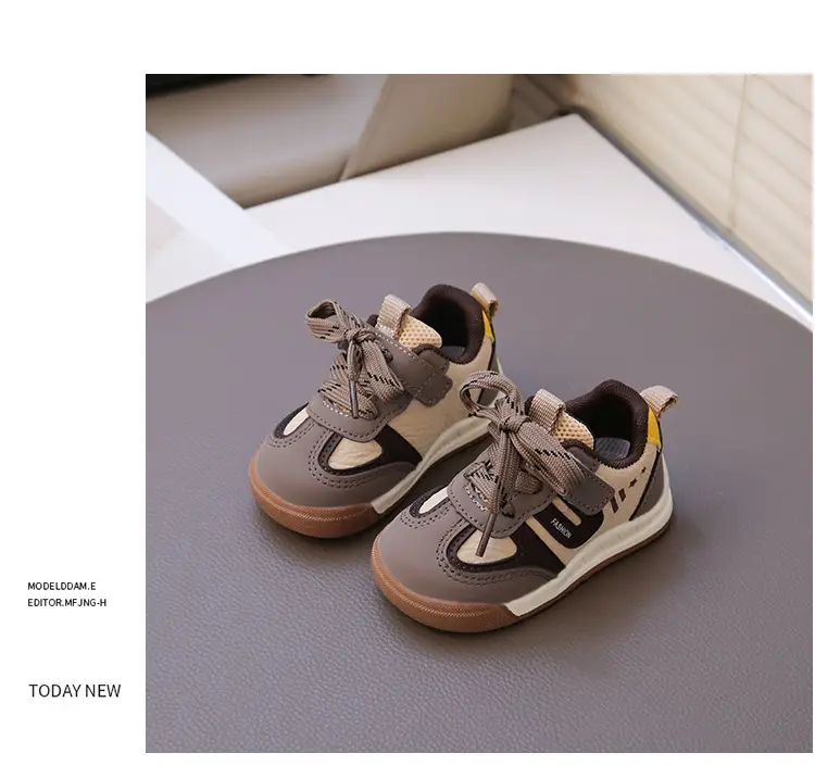 Baby Sneakers 1-3Yrs Semi-Soft Non-Slip Spring Fall — feature 17
