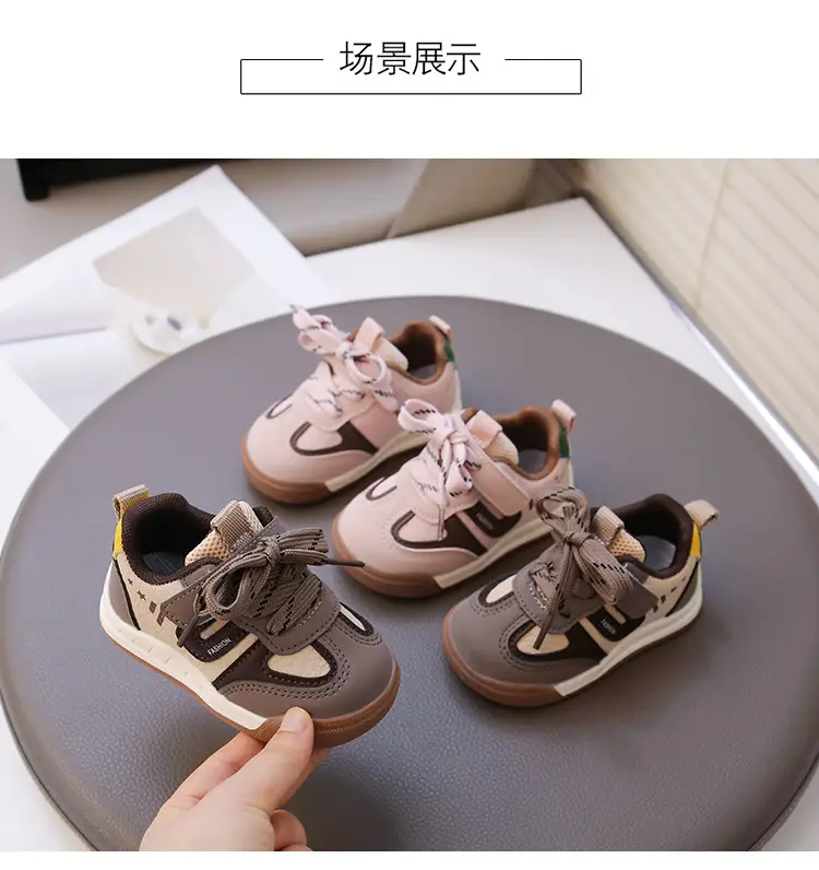 Baby Sneakers 1-3Yrs Semi-Soft Non-Slip Spring Fall — feature 8