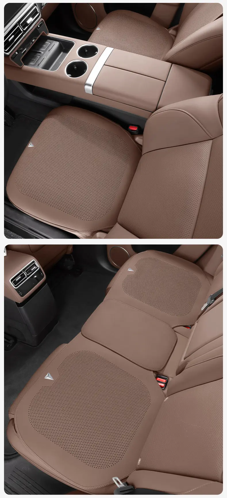 Dark Blue Nappa Leather Seat Cover S7 S07 S5 G318 — feature 14