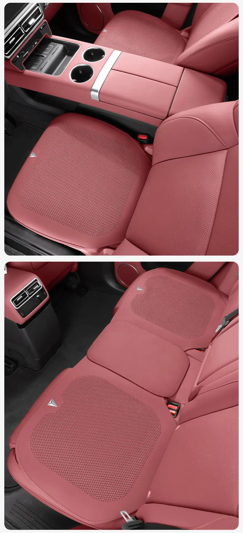 Dark Blue Nappa Leather Seat Cover S7 S07 S5 G318 — feature 15