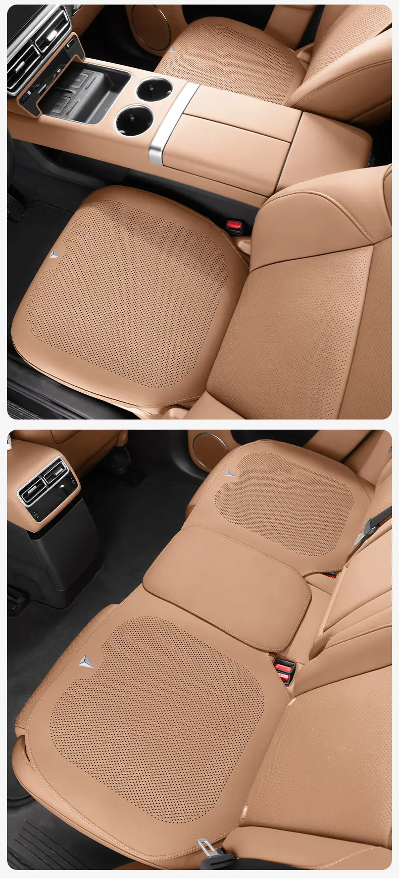 Dark Blue Nappa Leather Seat Cover S7 S07 S5 G318 — feature 18