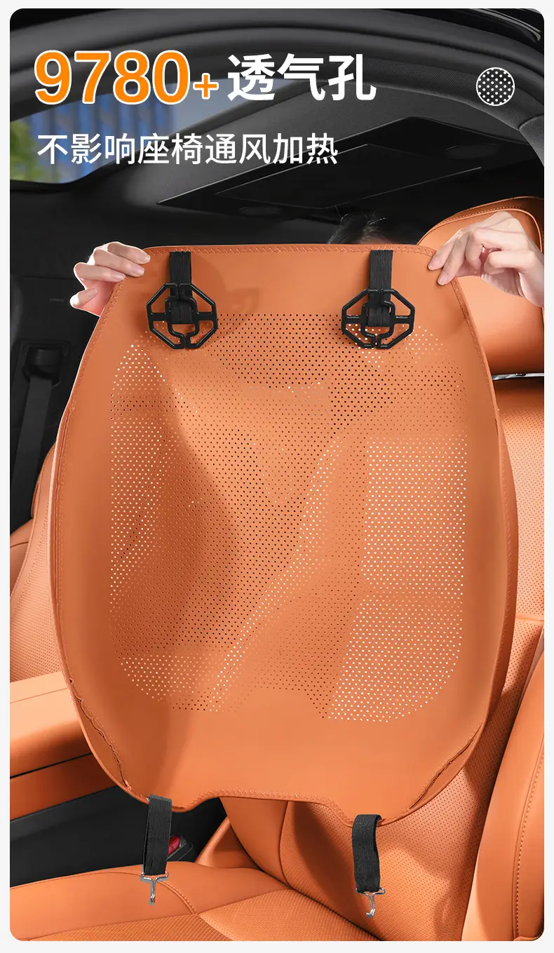 Dark Blue Nappa Leather Seat Cover S7 S07 S5 G318 — feature 9