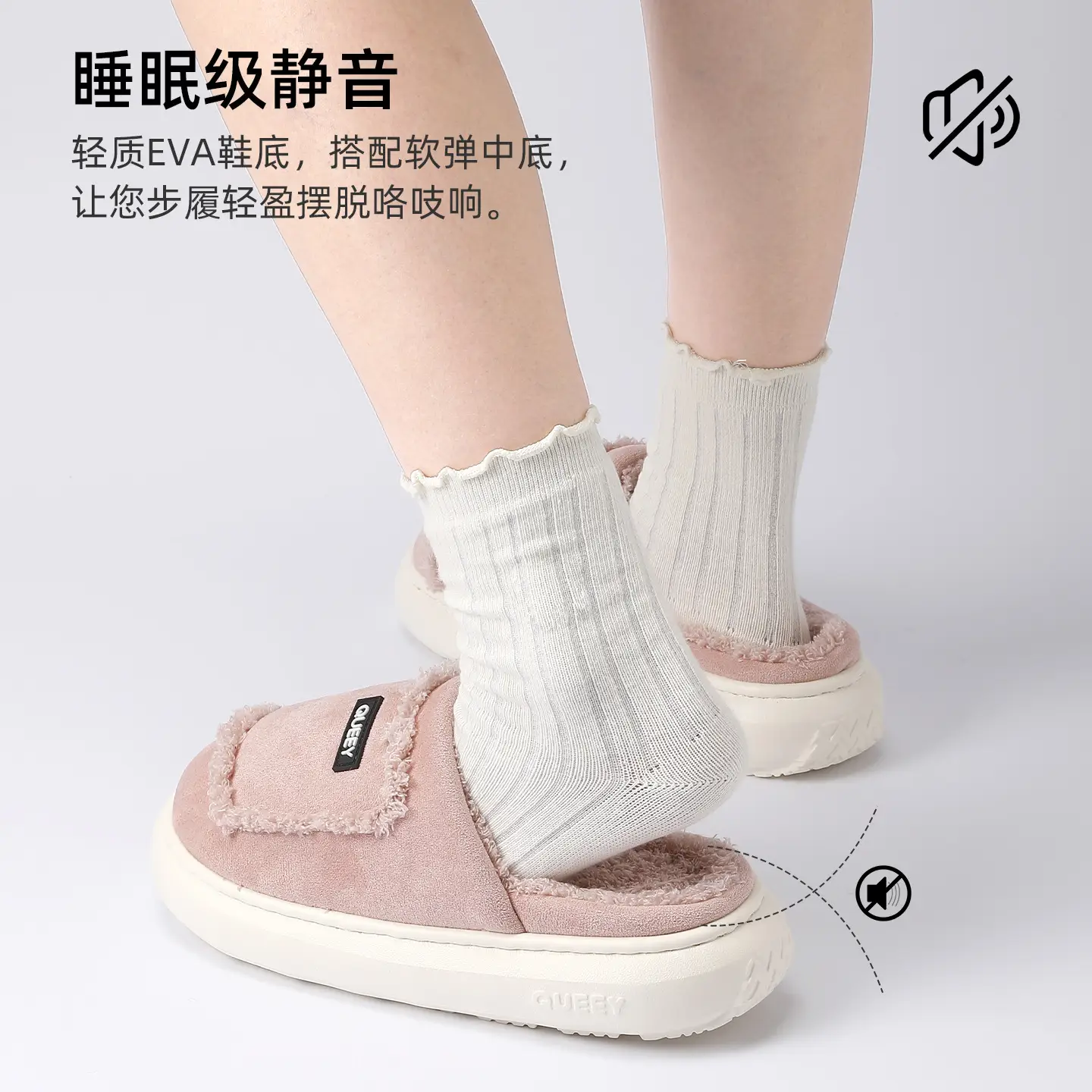 2025 Cotton Warm Furry Slippers for Women Men - Image 9