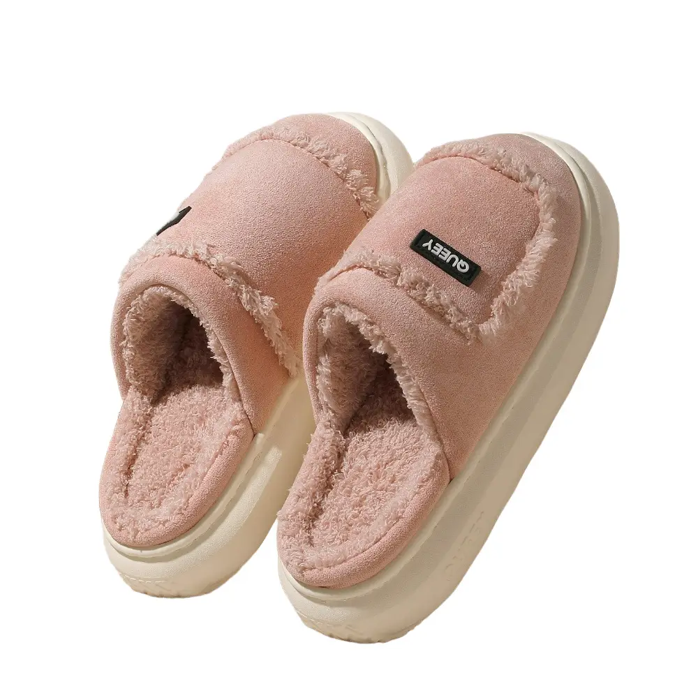 2025 Cotton Warm Furry Slippers for Women Men - Image 10