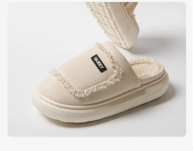 2025 Cotton Warm Furry Slippers for Women Men — feature 18