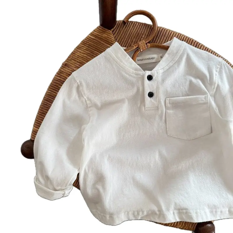 Children's Button Down Polo T-Shirt Set for Boys - Image 8