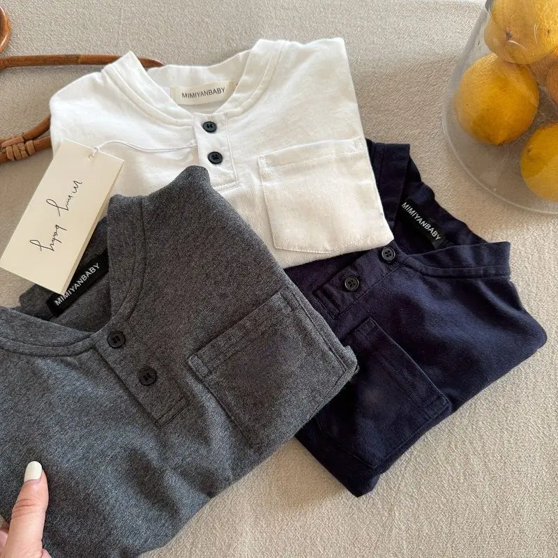 Children's Button Down Polo T-Shirt Set for Boys — feature 7