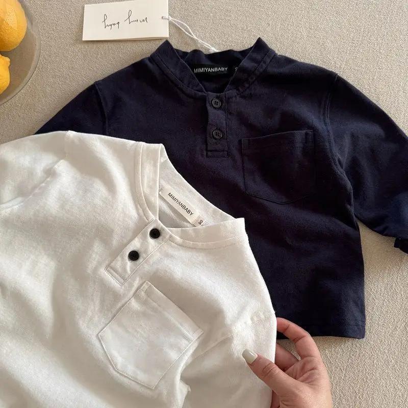 Children's Button Down Polo T-Shirt Set for Boys — feature 8