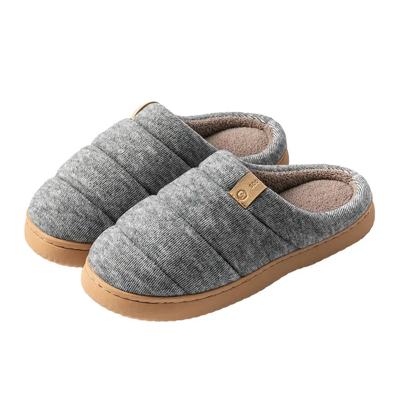 Elderly Anti-Slip Cotton Slippers Women's 2025 New Winter Indoor Home Mom Warm Plush Slippers - Image 13