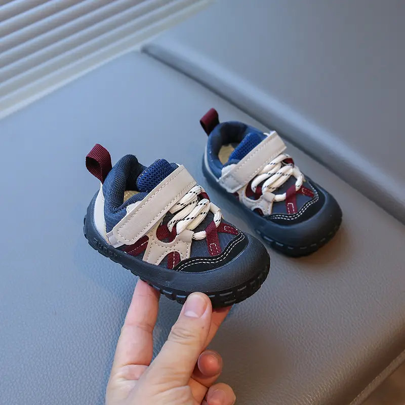 Toddler Shoes Non-Slip Soft Bottom Baby Male and Female Baby Kindergarten Indoor Breathable Autum Outdoor Functional Shoes - Image 3