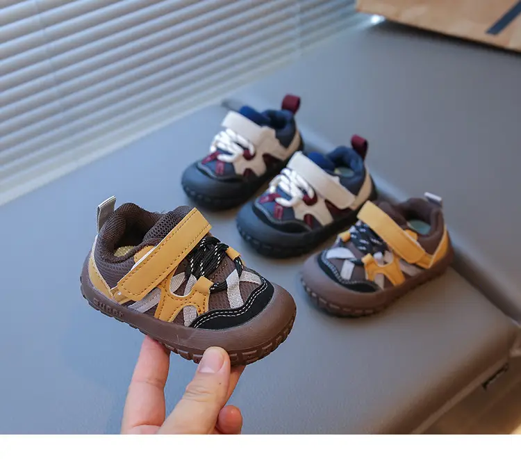 Toddler Shoes Non-Slip Soft Bottom Baby Male and Female Baby Kindergarten Indoor Breathable Autum Outdoor Functional Shoes — feature 8