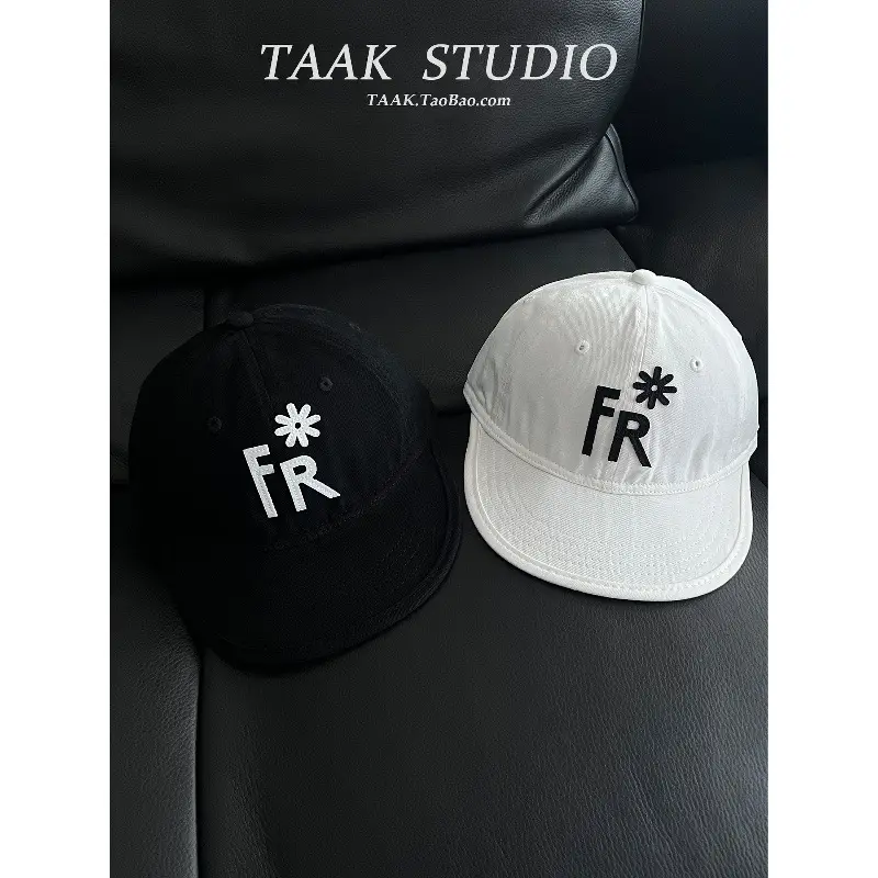 Black FR Logo Baseball Cap for Women - Image 7