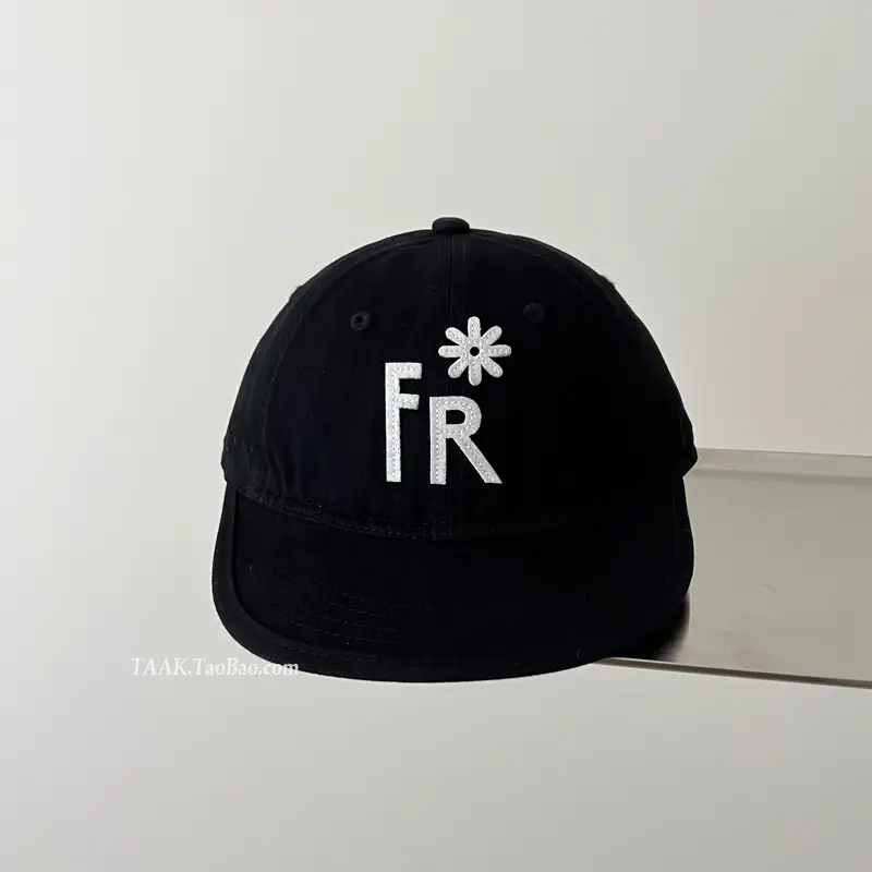 Black FR Logo Baseball Cap for Women — feature 5
