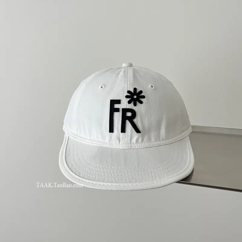 Black FR Logo Baseball Cap for Women — feature 7