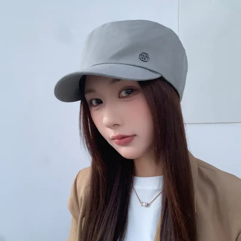 Women Flat Cap Sun Hat Navy Spring Autumn Face Cover — feature 8