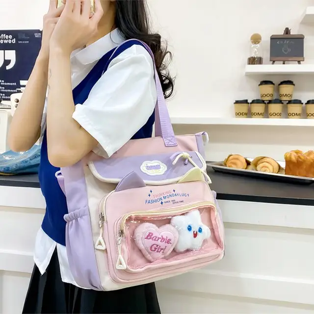 Cartoon Crossbody Bag for Girls Primary School & Tutoring Use - Image 7