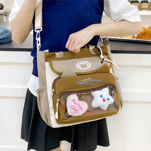 Cartoon Crossbody Bag for Girls Primary School & Tutoring Use - Image 8