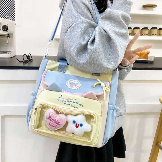 Cartoon Crossbody Bag for Girls Primary School & Tutoring Use - Image 9