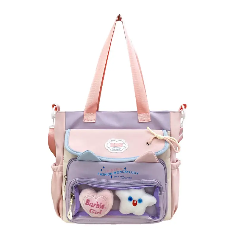 Cartoon Crossbody Bag for Girls Primary School & Tutoring Use - Image 2