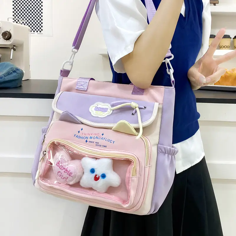 Cartoon Crossbody Bag for Girls Primary School & Tutoring Use — feature 10