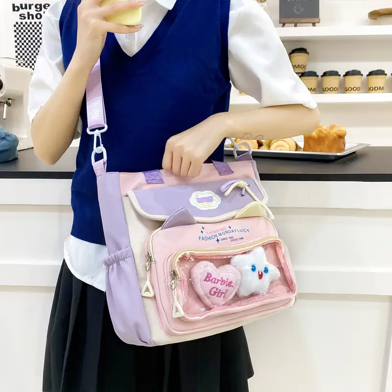 Cartoon Crossbody Bag for Girls Primary School & Tutoring Use — feature 11