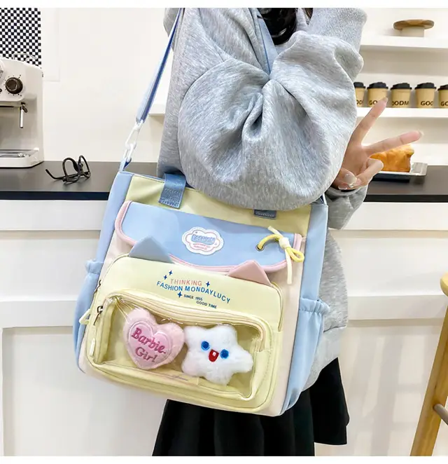 Cartoon Crossbody Bag for Girls Primary School & Tutoring Use — feature 14