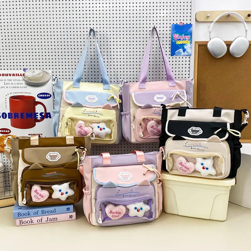 Cartoon Crossbody Bag for Girls Primary School & Tutoring Use — feature 17