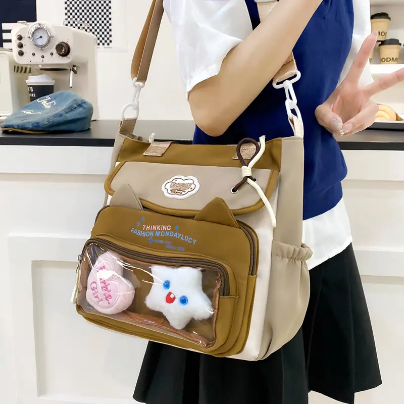 Cartoon Crossbody Bag for Girls Primary School & Tutoring Use — feature 22