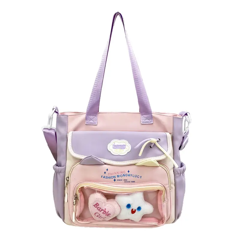 Cartoon Crossbody Bag for Girls Primary School & Tutoring Use - Image 3