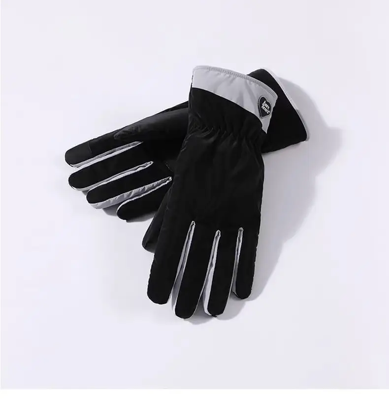 Winter Gloves for Women, Thickeneded and Velvet, Cold-Proof, Waterproof, Touch-Screen Cycling Electric Bike, Warm Ski Cotton Gloves