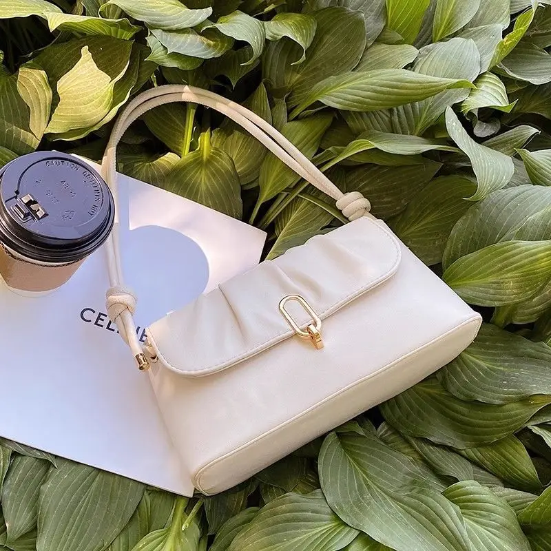 White Women's Shoulder Bag 2025 New Style - Image 4