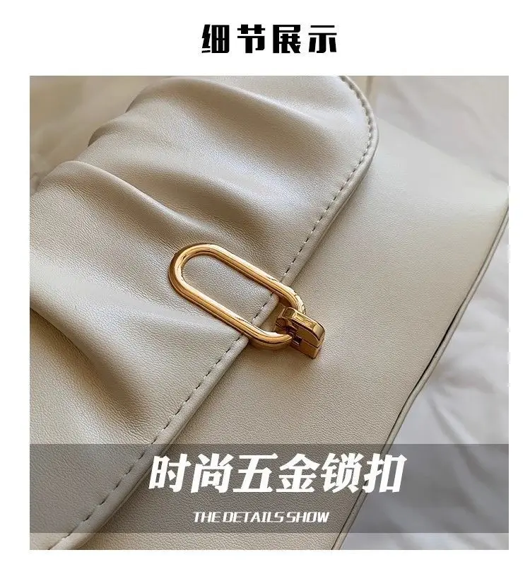 White Women's Shoulder Bag 2025 New Style — feature 5