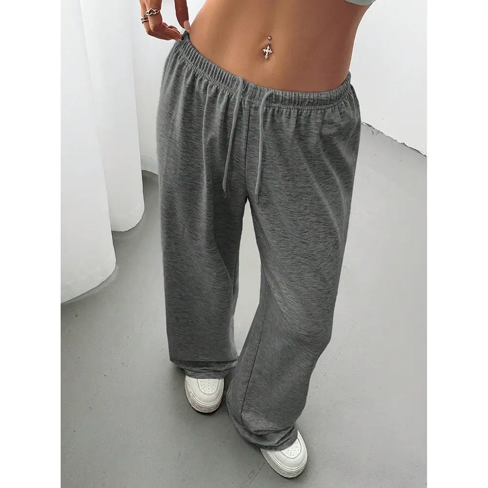 2025 Cross-Border Casual Loose Drape Pants Grey — feature 7
